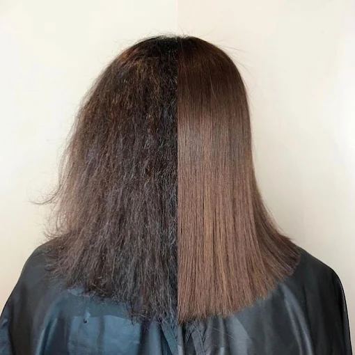 Salon Lizarazo b4 and after
